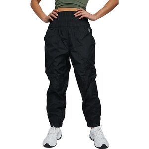 Free People Black Track Joggers